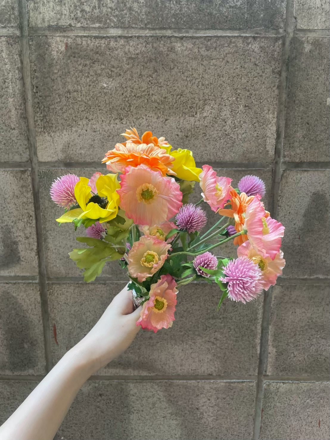【造花】オーダーメイド花束L