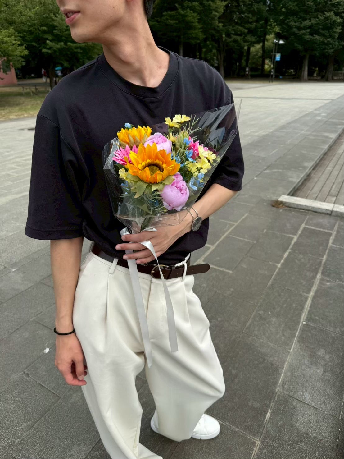 ★X'mas★【造花】花束L