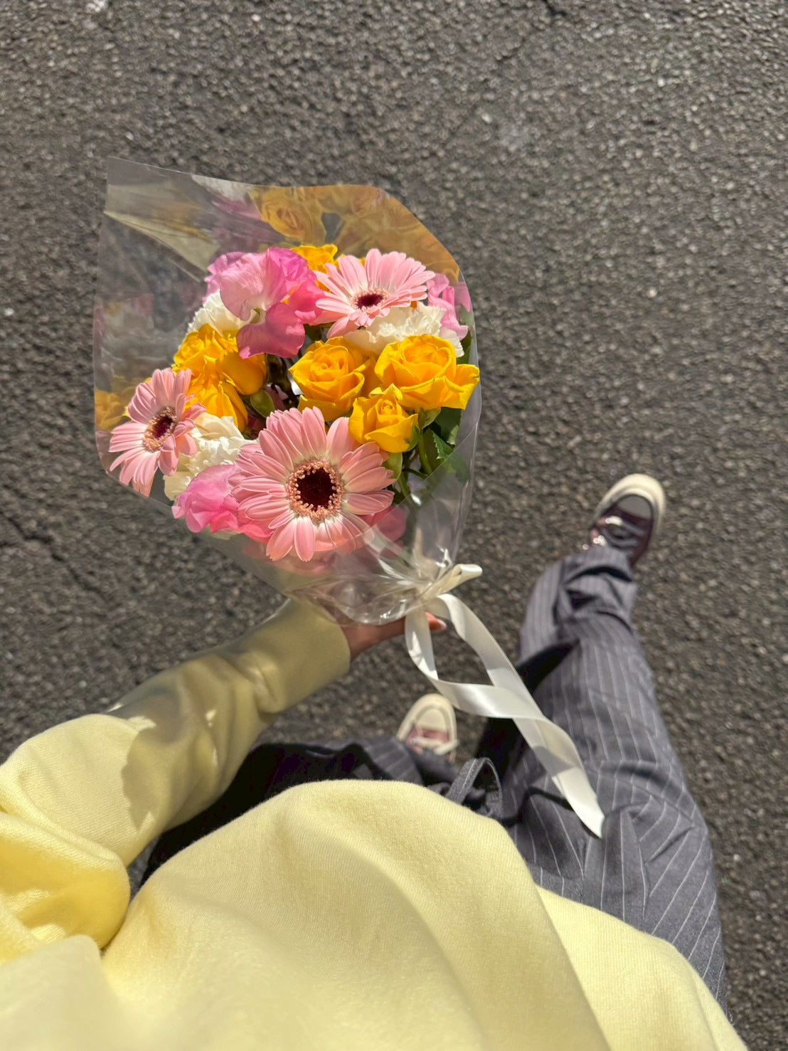 ⚫︎ドット⚫︎花束L