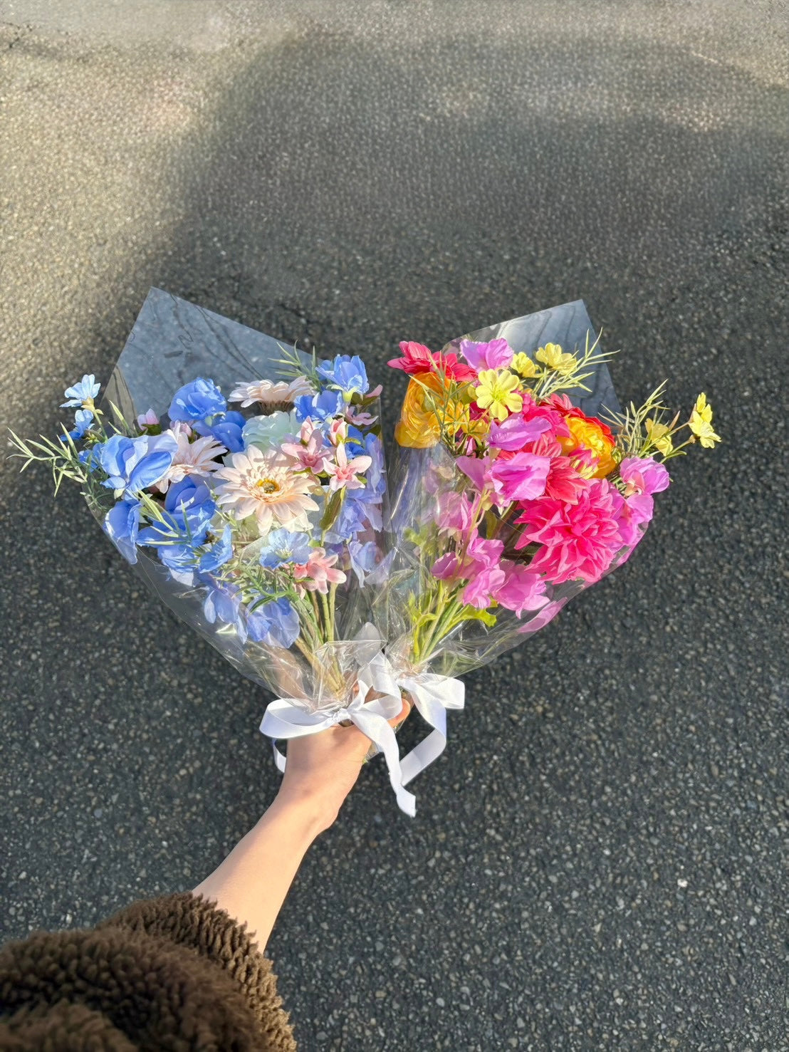 ⚫︎ドット⚫︎【造花】花束L