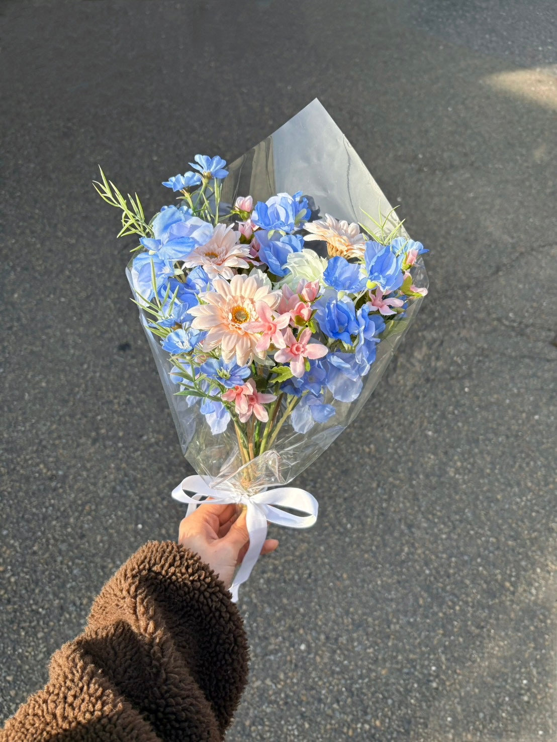 ⚫︎ドット⚫︎【造花】花束L