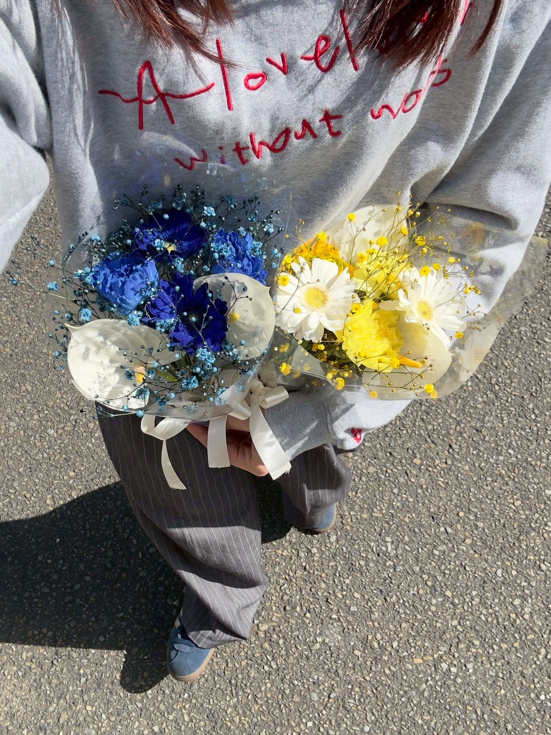 ⚫︎ドット⚫︎花束S