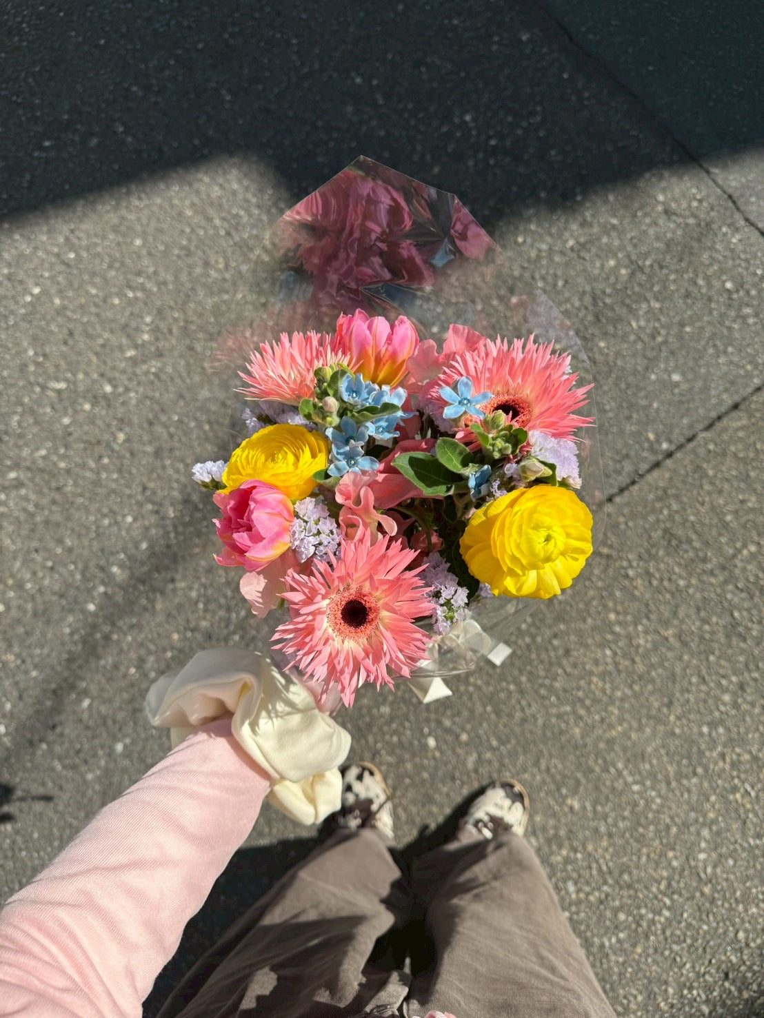 ⚫︎ドット⚫︎花束S