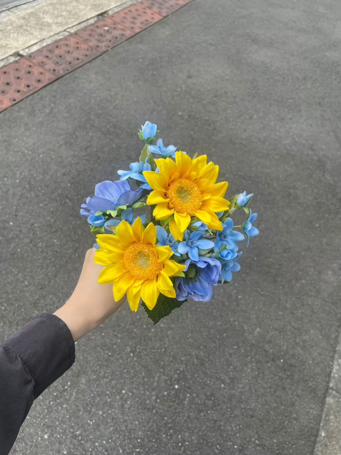 ⚫︎ドット⚫︎【造花】花束S