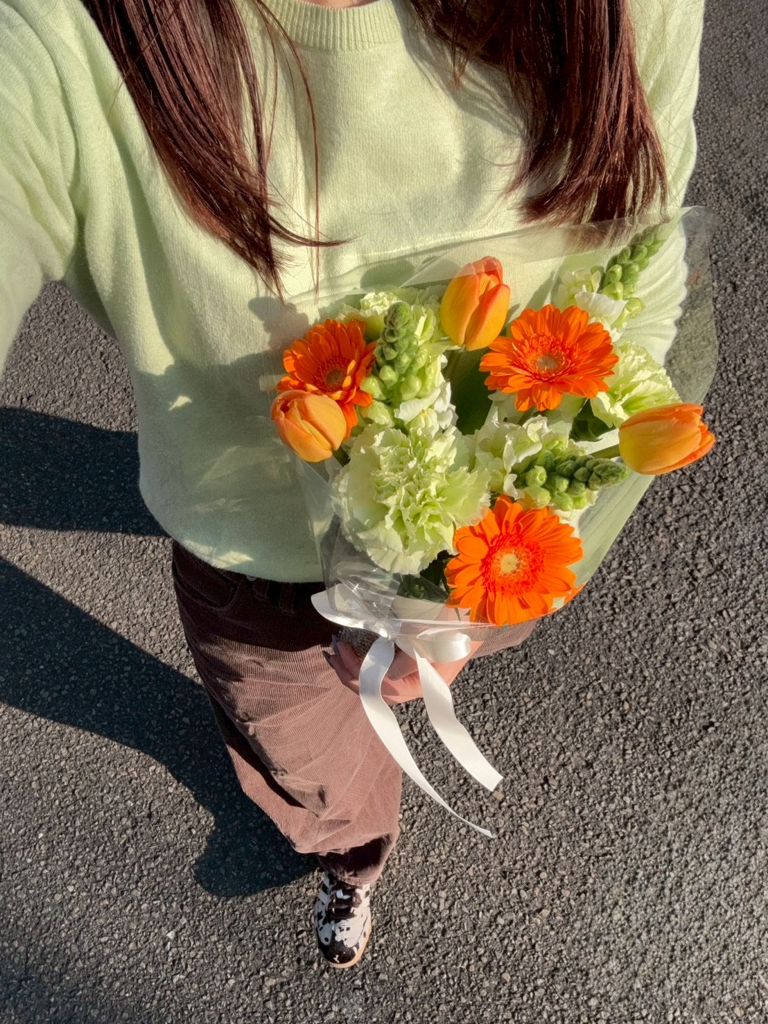 ⚫︎ドット⚫︎花束L